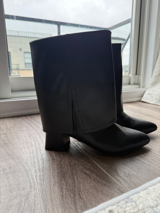 Penningtons Shoes - Penningtons Black Mid-Calf Block Heel Boots
